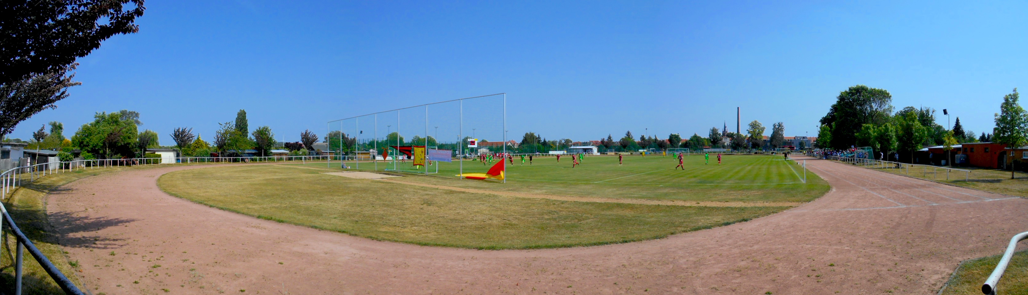 Arno-Franz-Sportplatz: Werderaner FC Viktoria – 1. FC Frankfurt