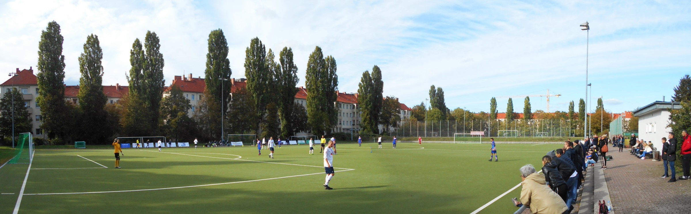 Friedrich-Ebert-Stadion: SD Croatia Berlin – TuS Makkabi Berlin