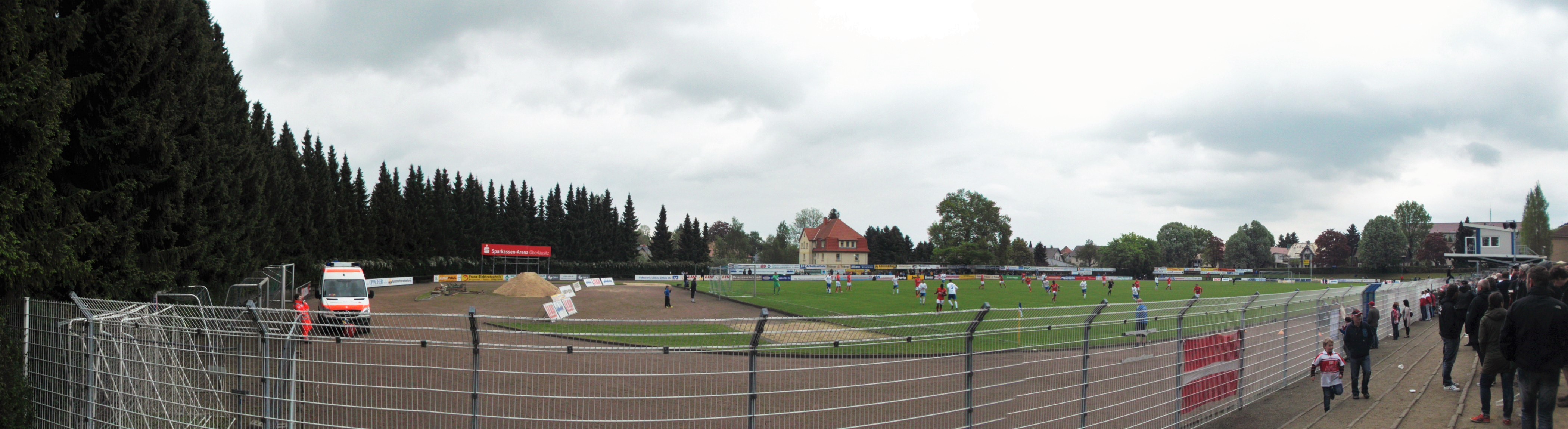 Friedrich-Ludwig-Jahn-Sportanlage: FC Oberlausitz Neugersdorf – FC Energie Cottbus