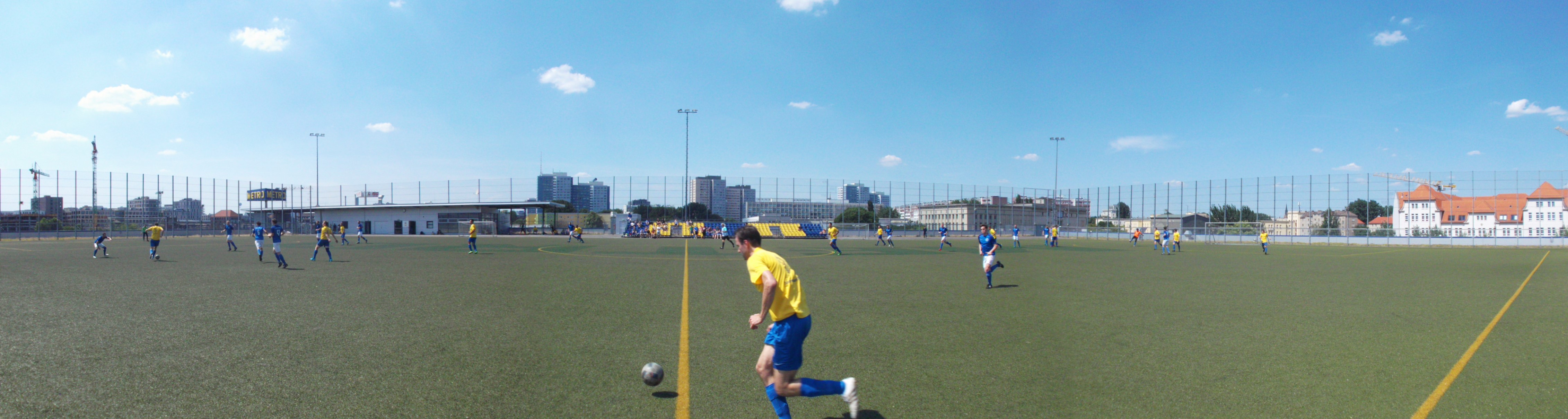 Fußballhimmel: SG Blau-Weiß Friedrichshain – Sportfreunde Berlin 06