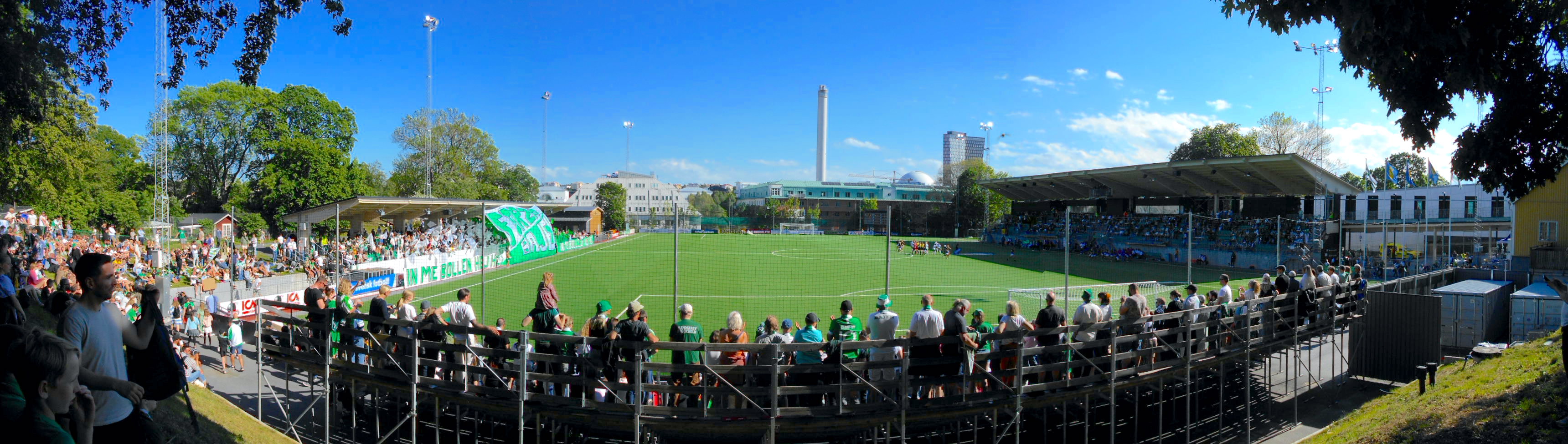 Hammarby Idrottsplats: Hammarby IF – AIK Solna