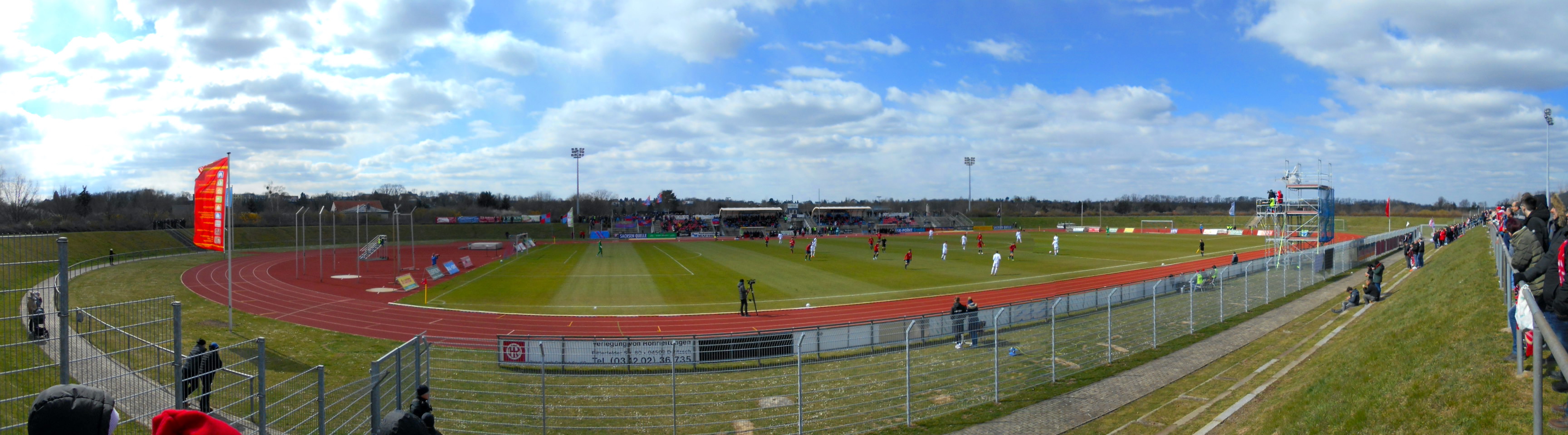 Ilburg-Stadion: FC Eilenburg – FC Energie Cottbus