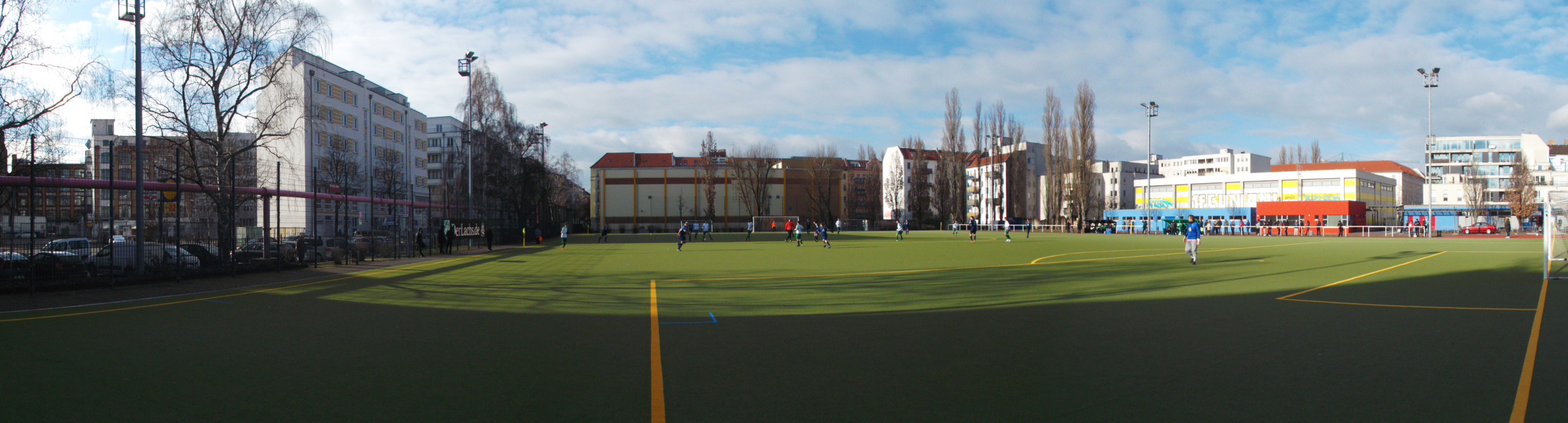 Kurt-Ritter-Sportplatz: SFC Friedrichshain – Berliner SV Grün-Weiß Neukölln II