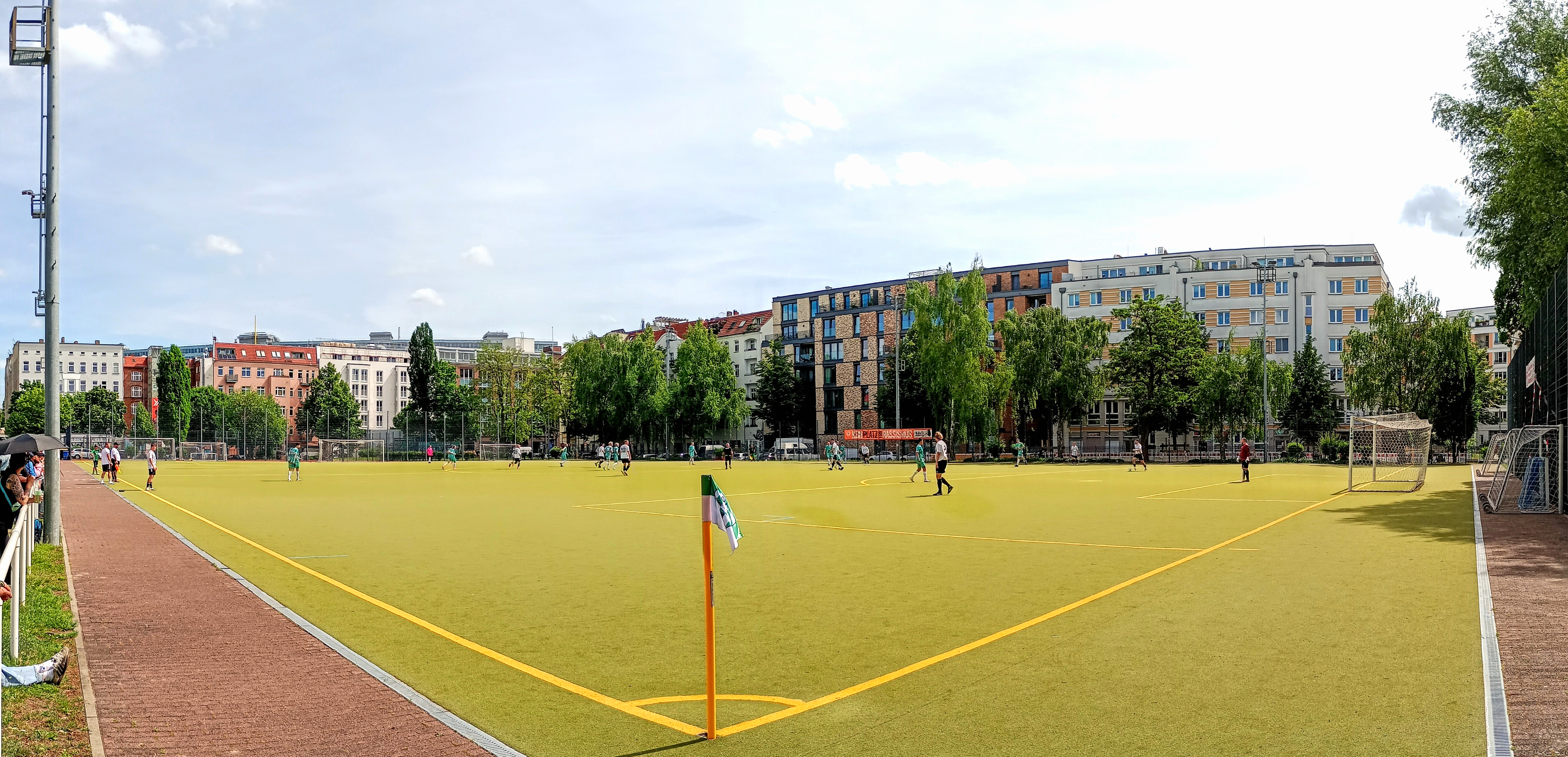 Kurt-Ritter-Sportplatz: SFC Friedrichshain – FC Concordia Wilhelmsruh
