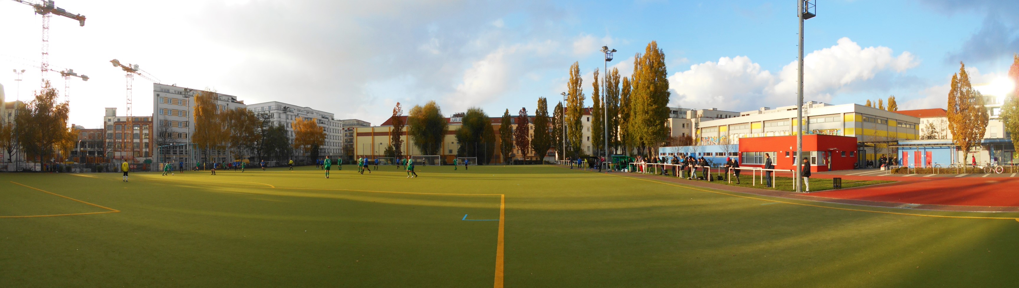 Kurt-Ritter-Sportplatz: SFC Friedrichshain – FC Internationale Berlin II