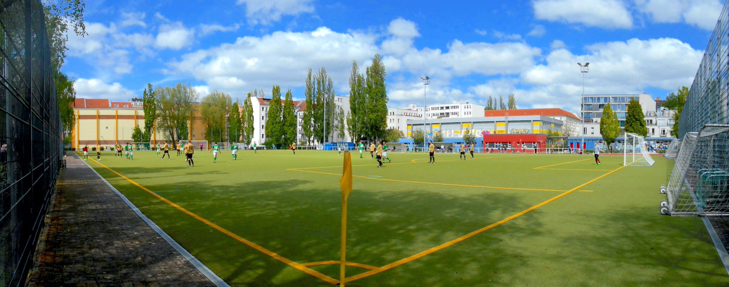 Kurt-Ritter-Sportplatz: SFC Friedrichshain II – SV Berliner Verkehrsbetriebe 49