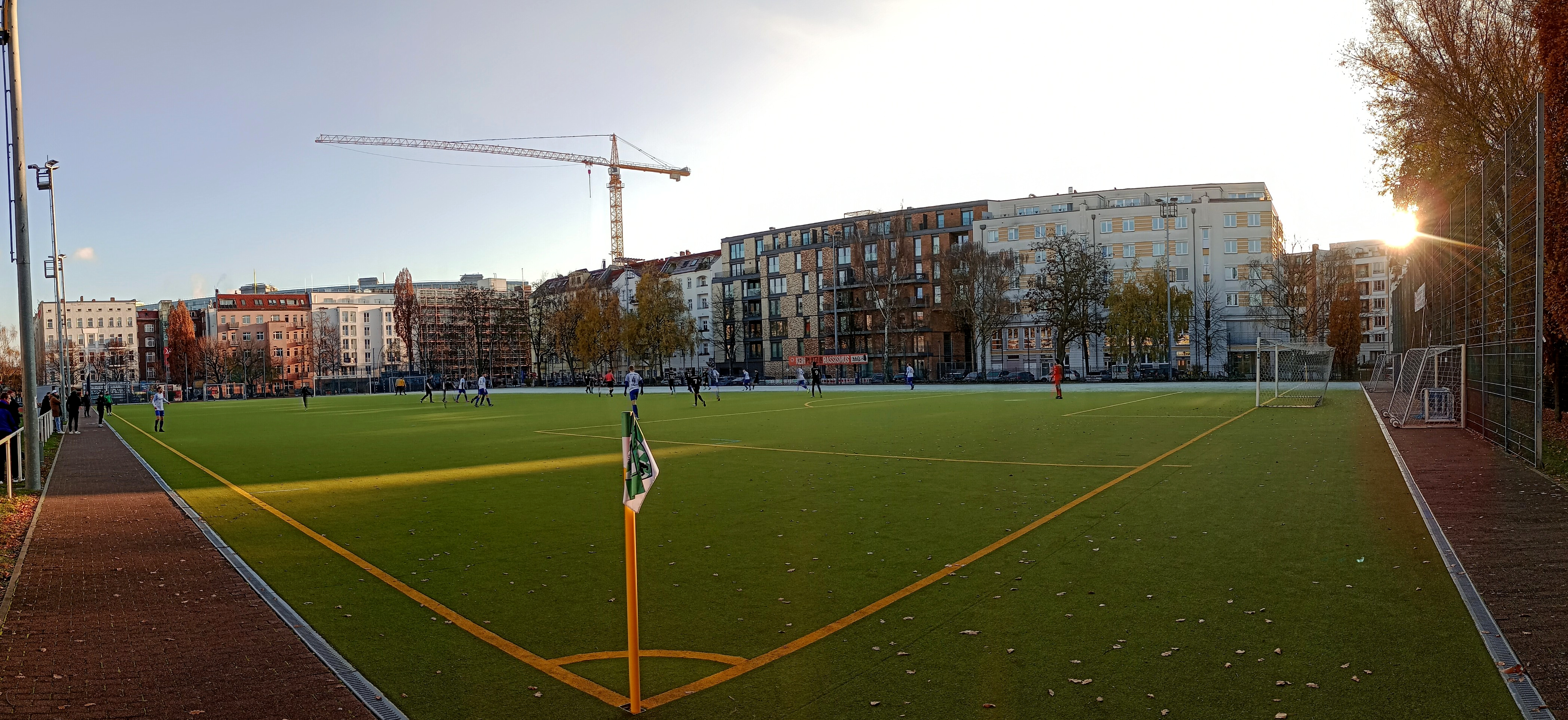Kurt-Ritter-Sportplatz: SFC Friedrichshain III – SG Blau-Weiß Friedrichshain II