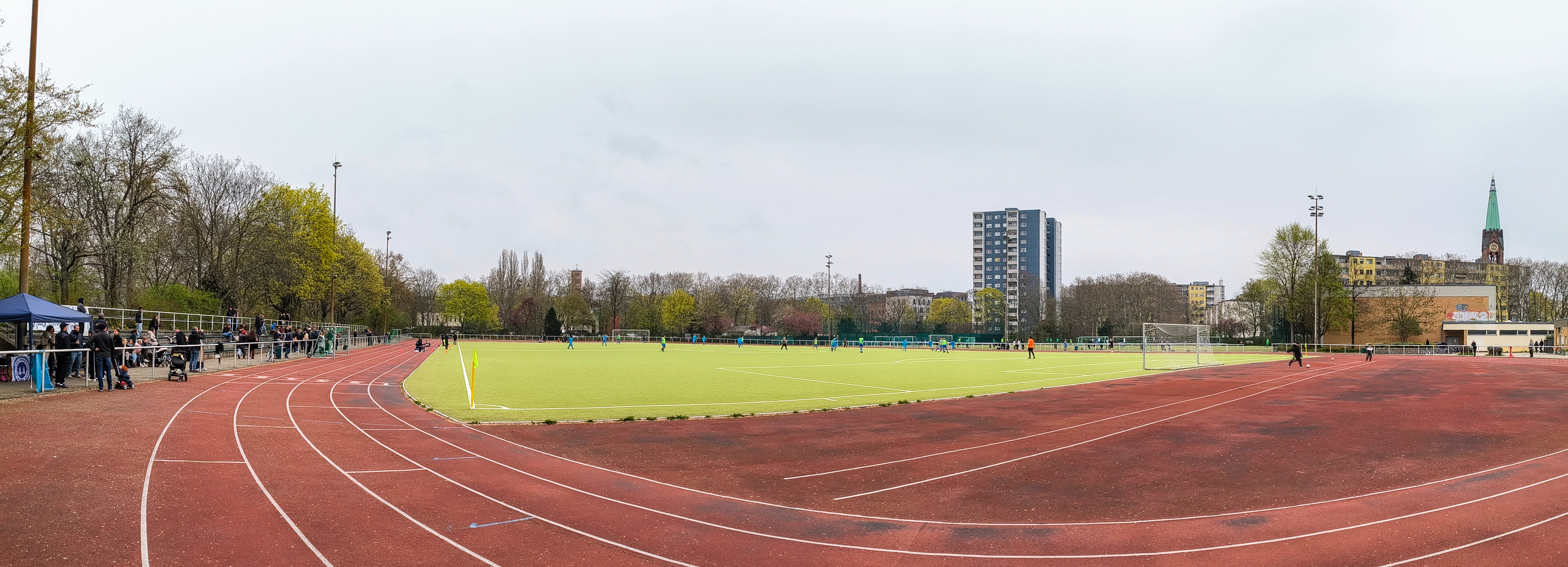 Lobecksportplatz: SG Blau-Weiß Friedrichshain – Märkischer SV Normannia 08 Berlin