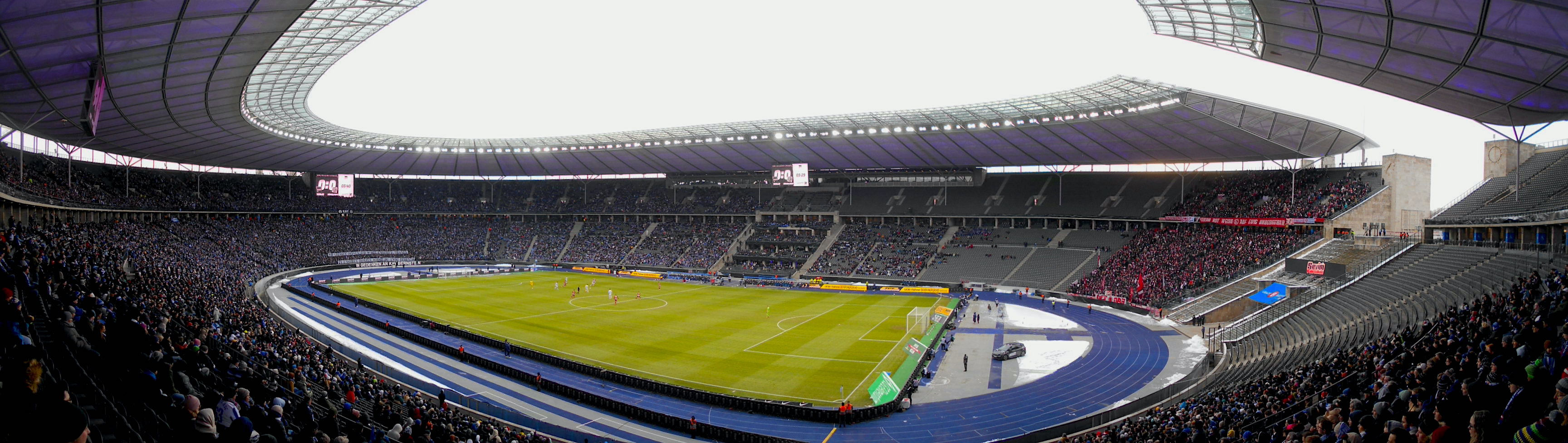 Olympiastadion: Hertha Berliner SC – Düsseldorfer TSV Fortuna 1895
