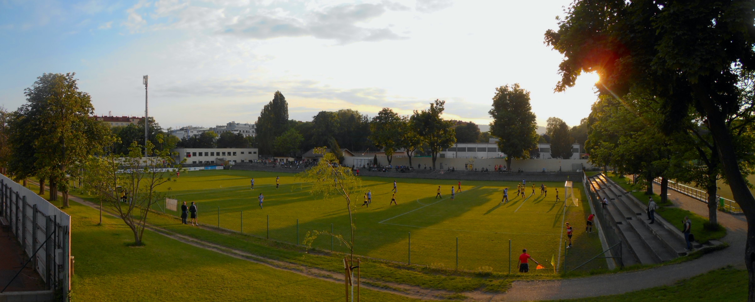 Post Sportanlage: Post SV Wien – SK Slovan Hütteldorfer AC