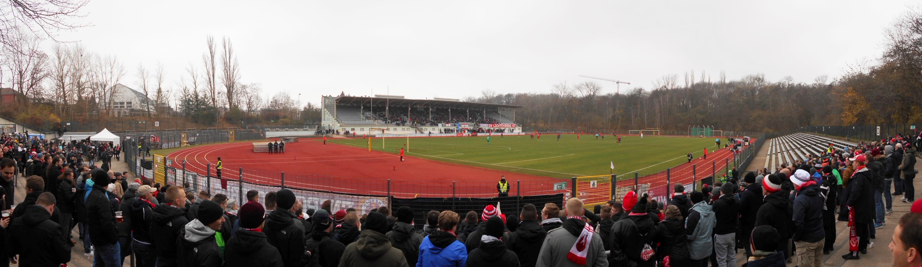 Poststadion: SV Lichtenberg 47 – FC Energie Cottbus