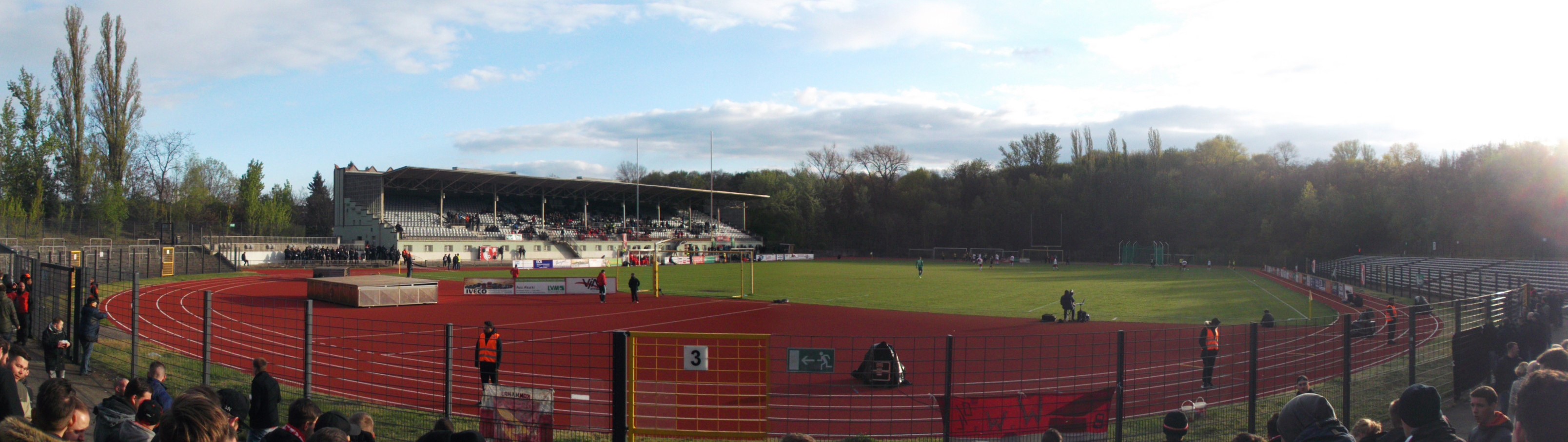 Poststadion: Berliner AK – FC Energie Cottbus