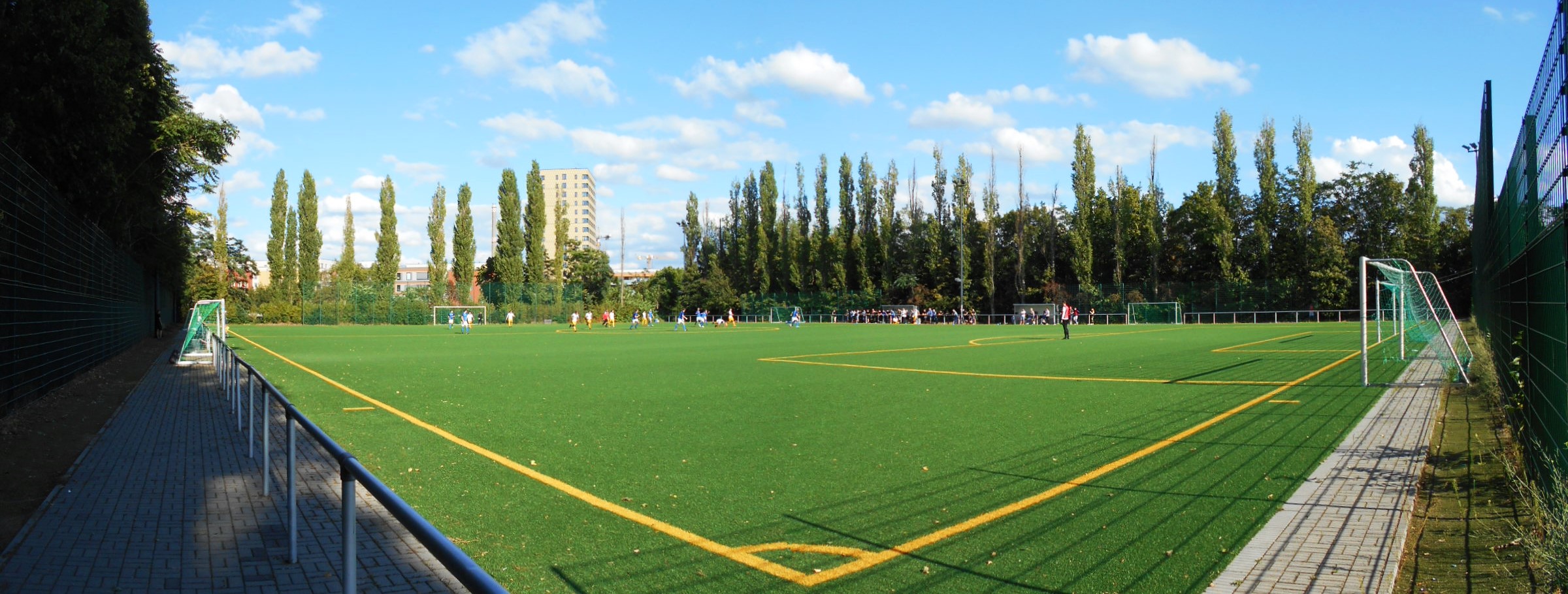 Sportpark Poststadion: SC Minerva 1893 Berlin – SG Blau-Weiß Friedrichshain