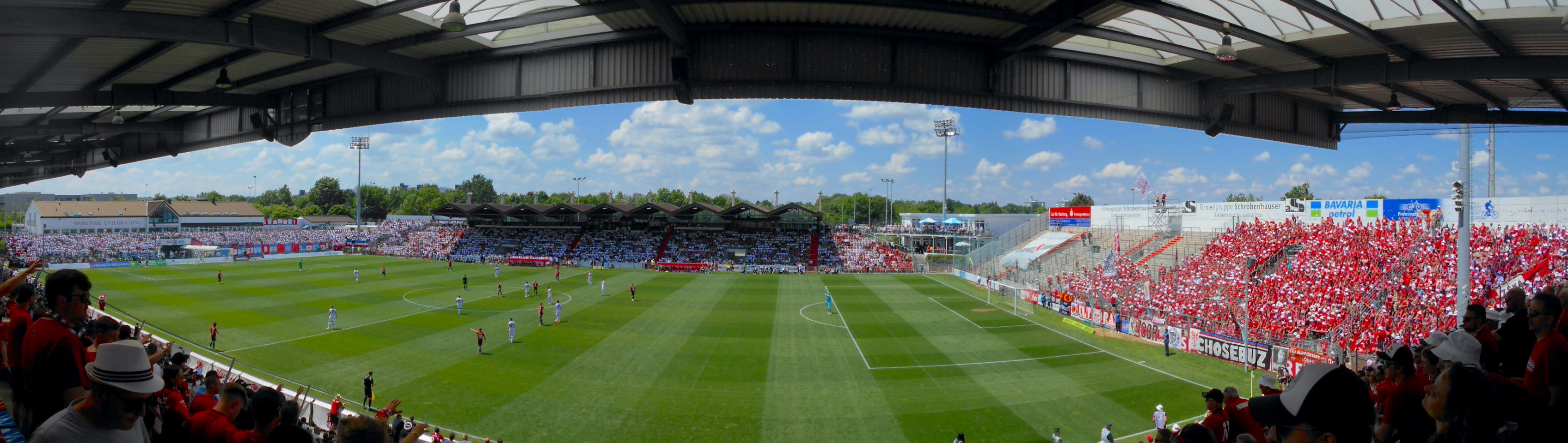 Sportpark Unterhaching: SpVgg Unterhaching – FC Energie Cottbus