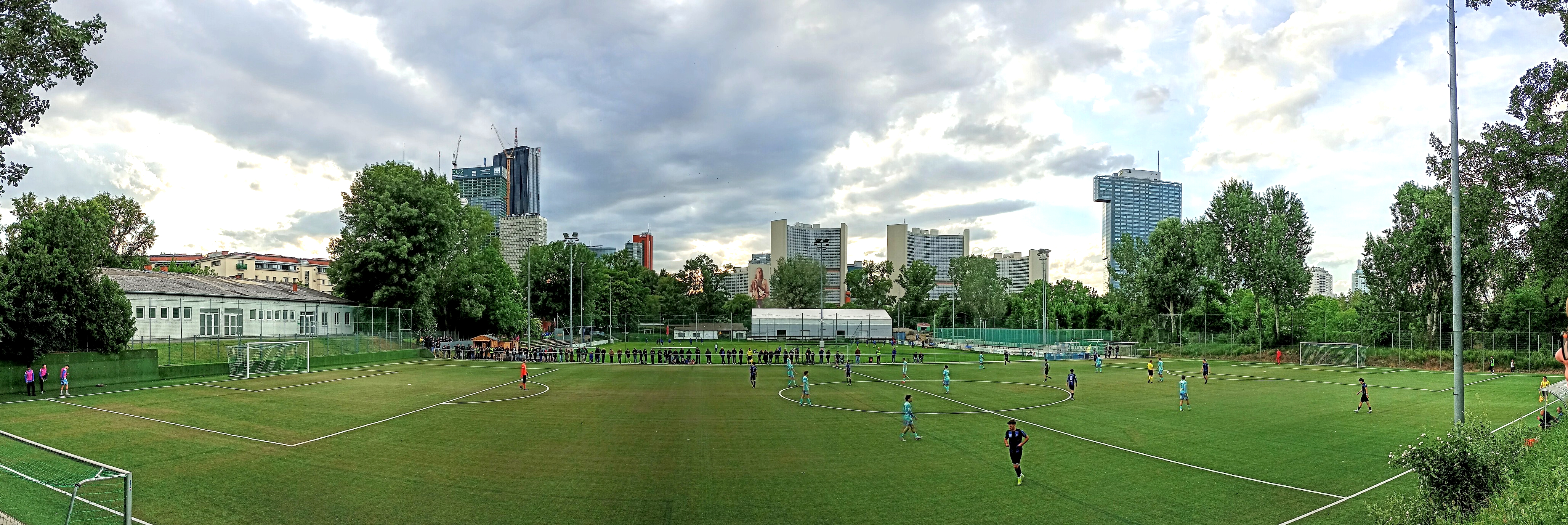 Sportplatz Donau: SV Donau Wien – SV Wienerberg