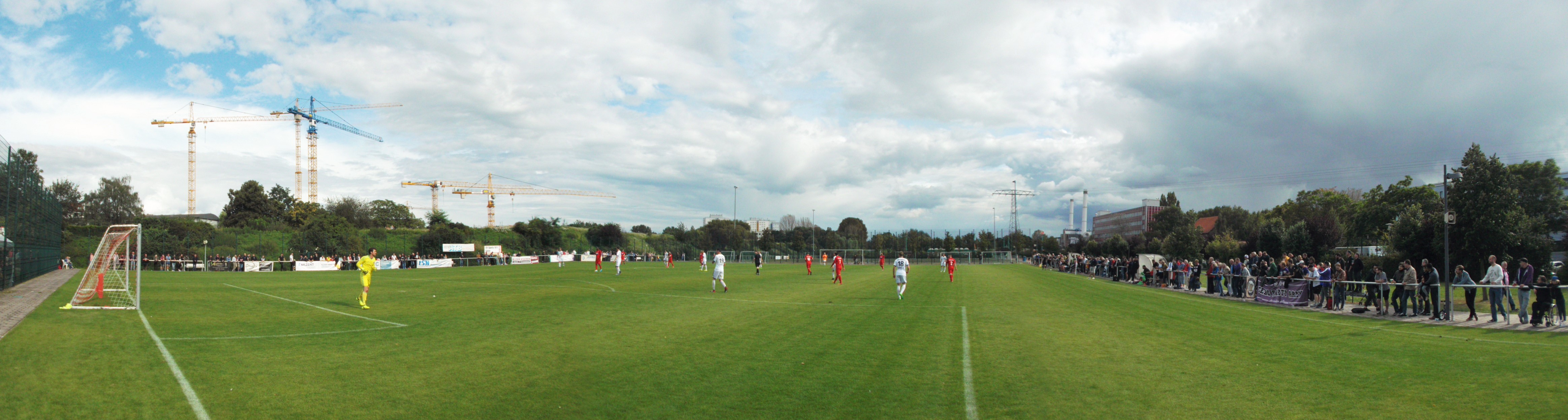 Sportplatz Fischerstraße: SV Sparta Lichtenberg – Tennis Borussia Berlin