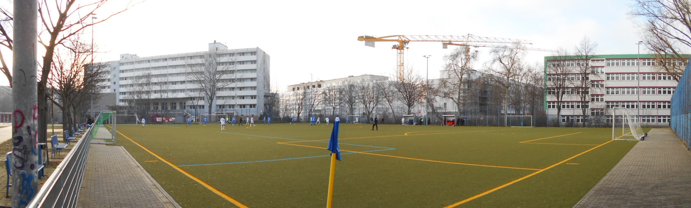 Sportplatz Neustrelitzer Straße: Berliner SV Oranke – Berliner FC Dynamo