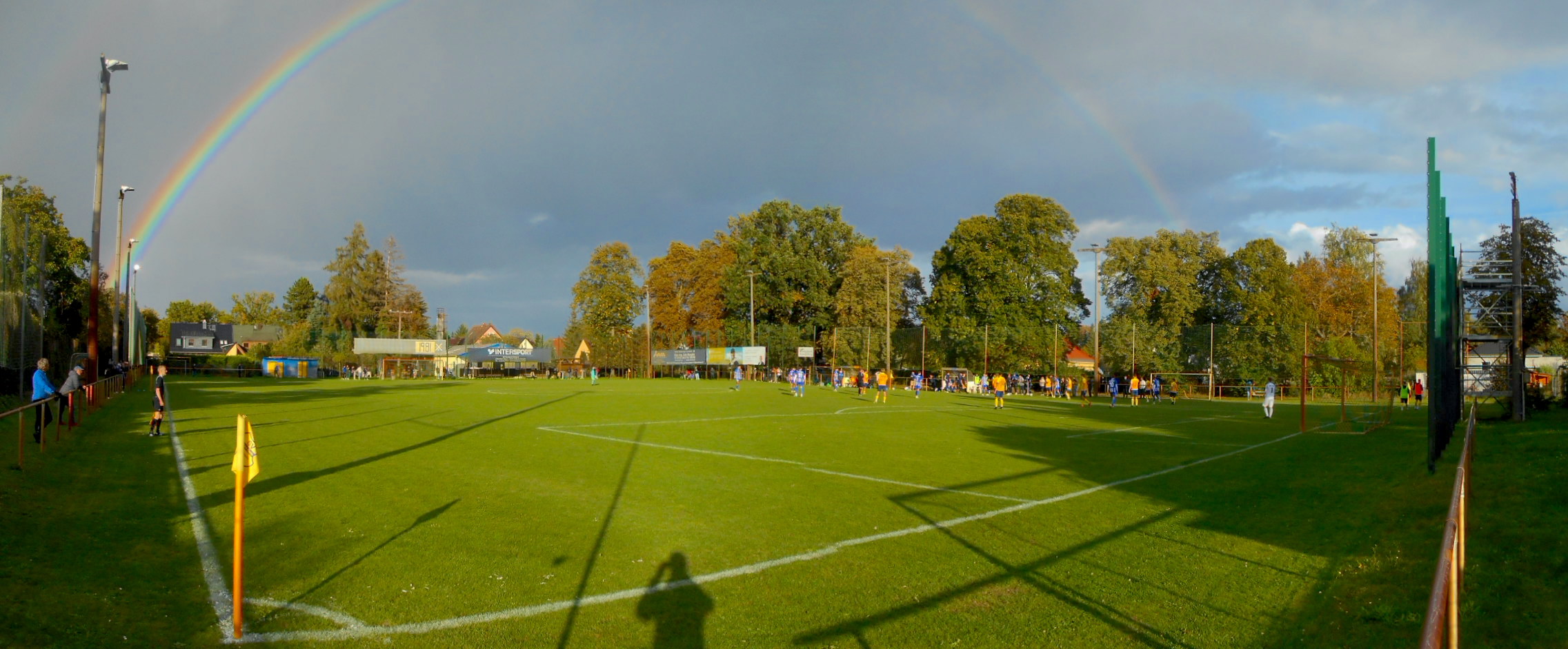 Sportplatz Straße der Einheit: SV Blau-Gelb Falkensee – FSV Bernau