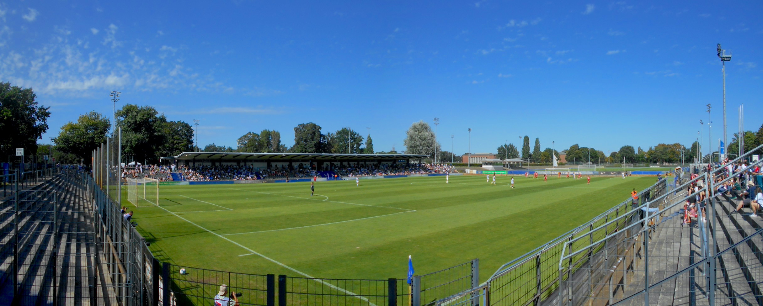 Stadion am Wurfplatz: Hertha Berliner SC – 1. FC Union Berlin