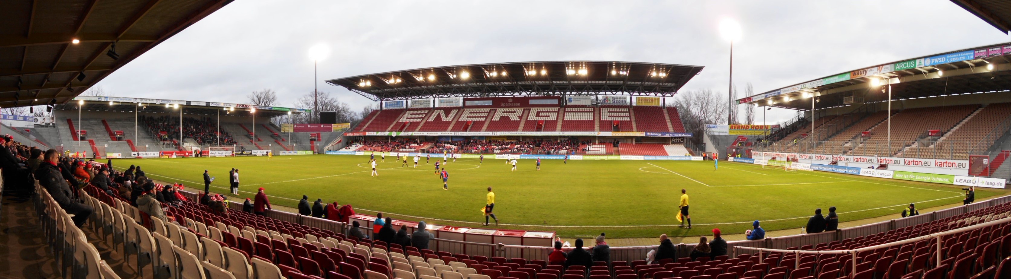 Stadion der Freundschaft: FC Energie Cottbus – AC Sparta Praha