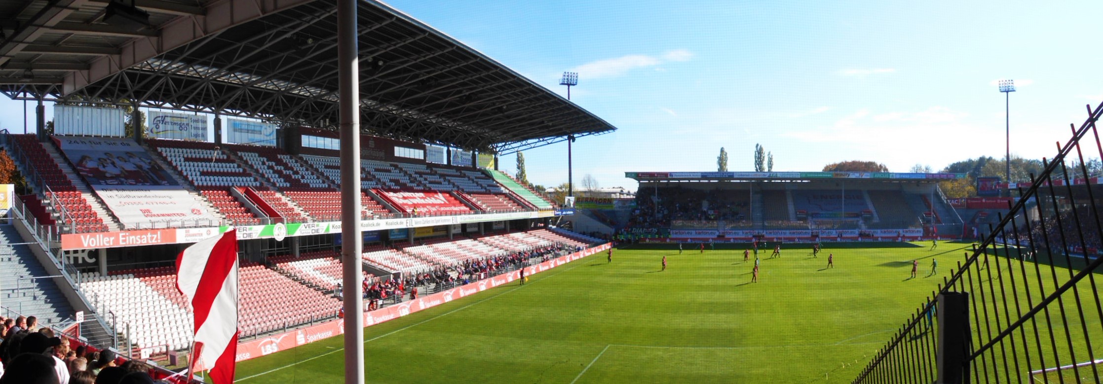 Stadion der Freundschaft: FC Energie Cottbus – BSG Chemie Leipzig