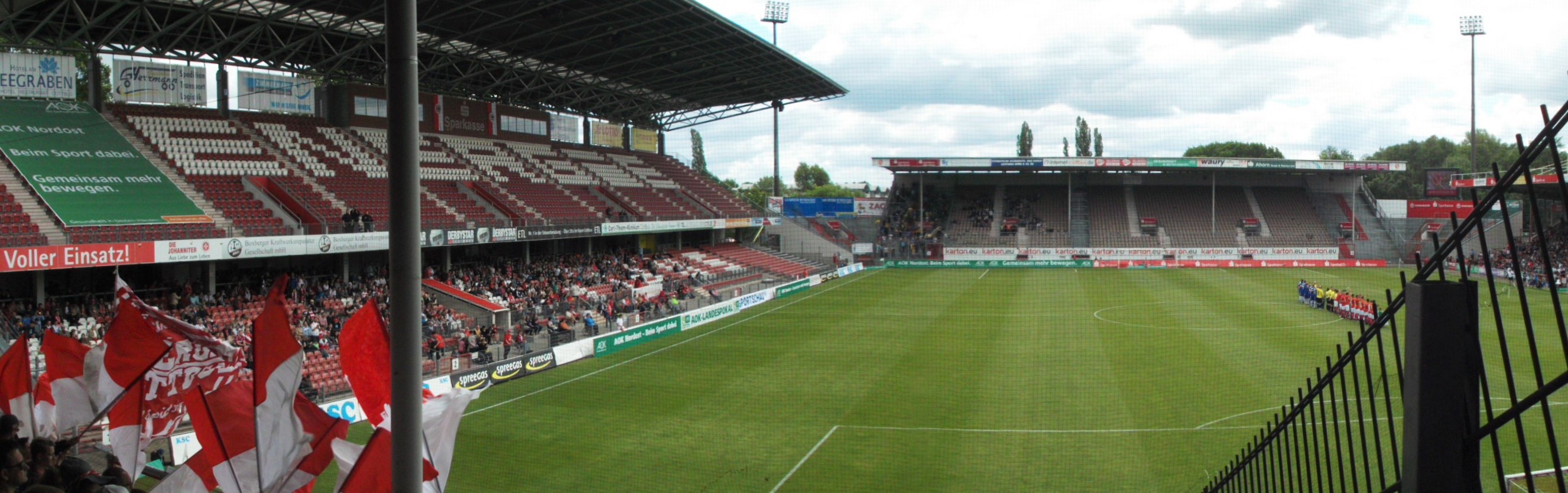 Stadion der Freundschaft: FC Energie Cottbus – FSV Luckenwalde