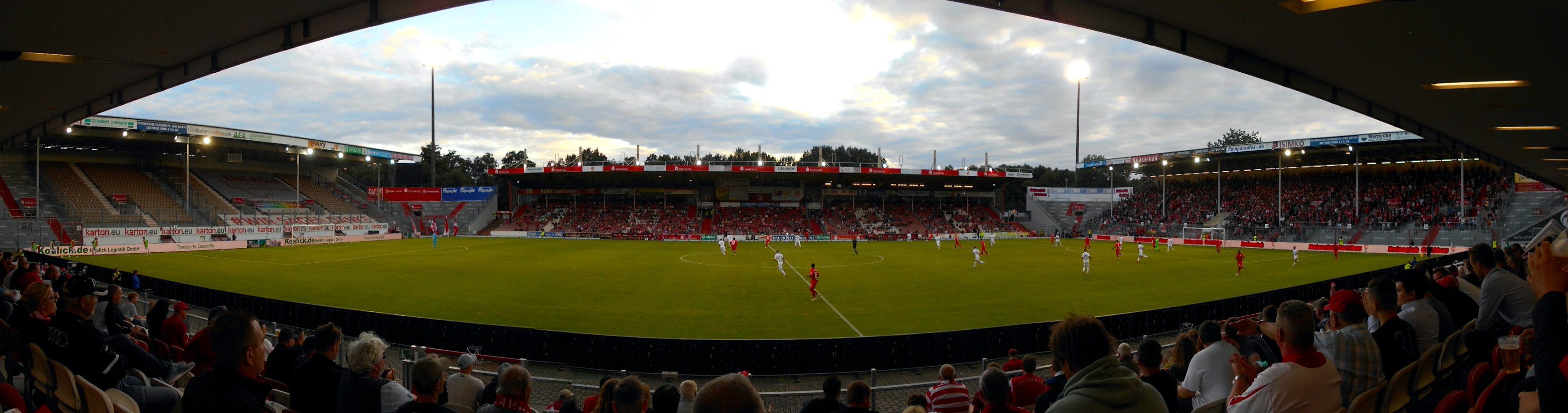 Stadion der Freundschaft: FC Energie Cottbus – FSV Optik Rathenow