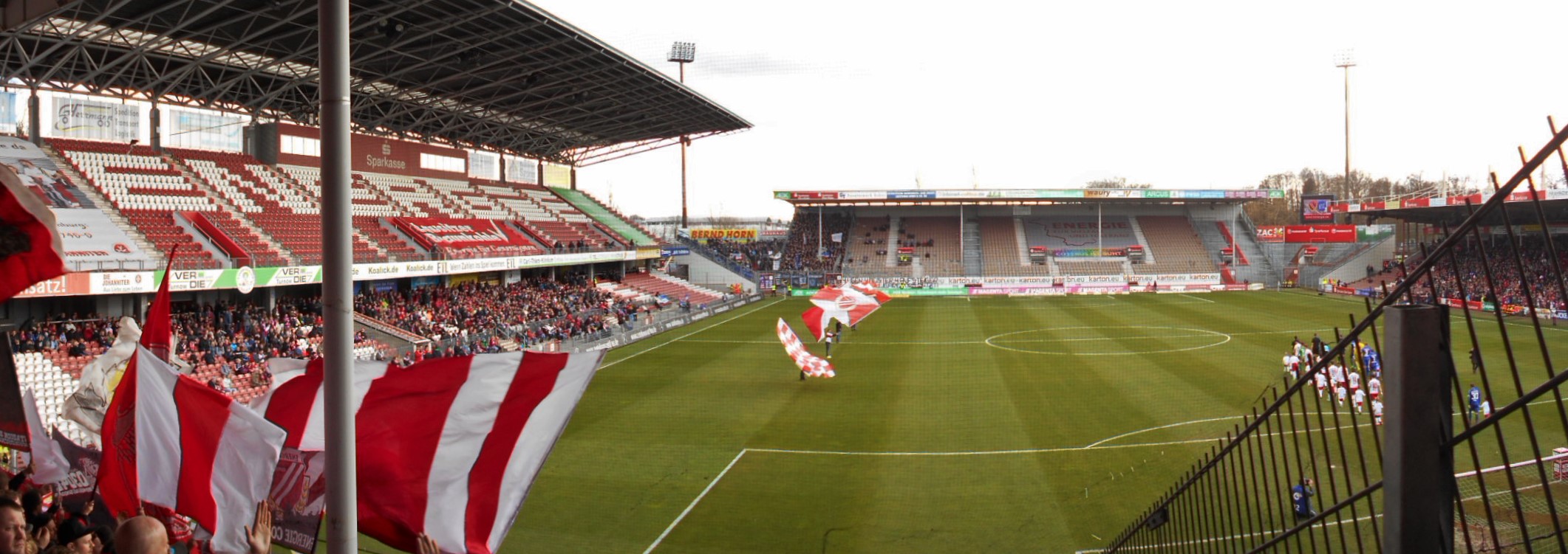 Stadion der Freundschaft: FC Energie Cottbus – Karlsruher SC