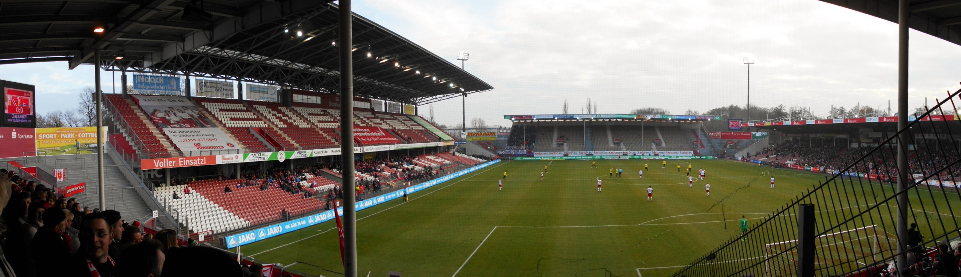 Stadion der Freundschaft: FC Energie Cottbus – Krefelder FC Uerdingen