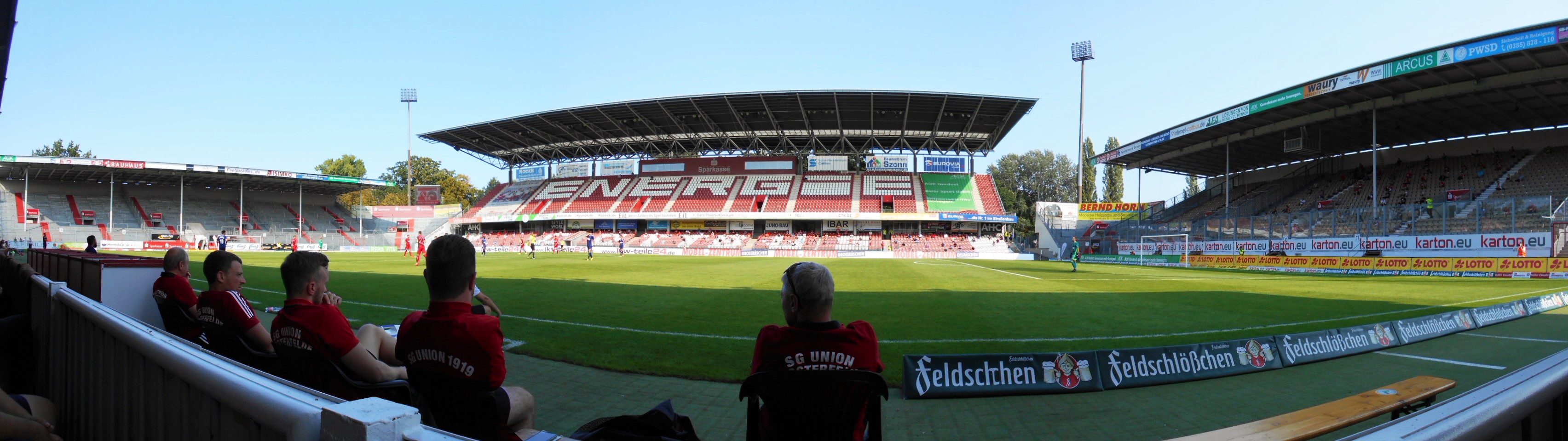 Stadion der Freundschaft: FC Energie Cottbus – SG Union Klosterfelde