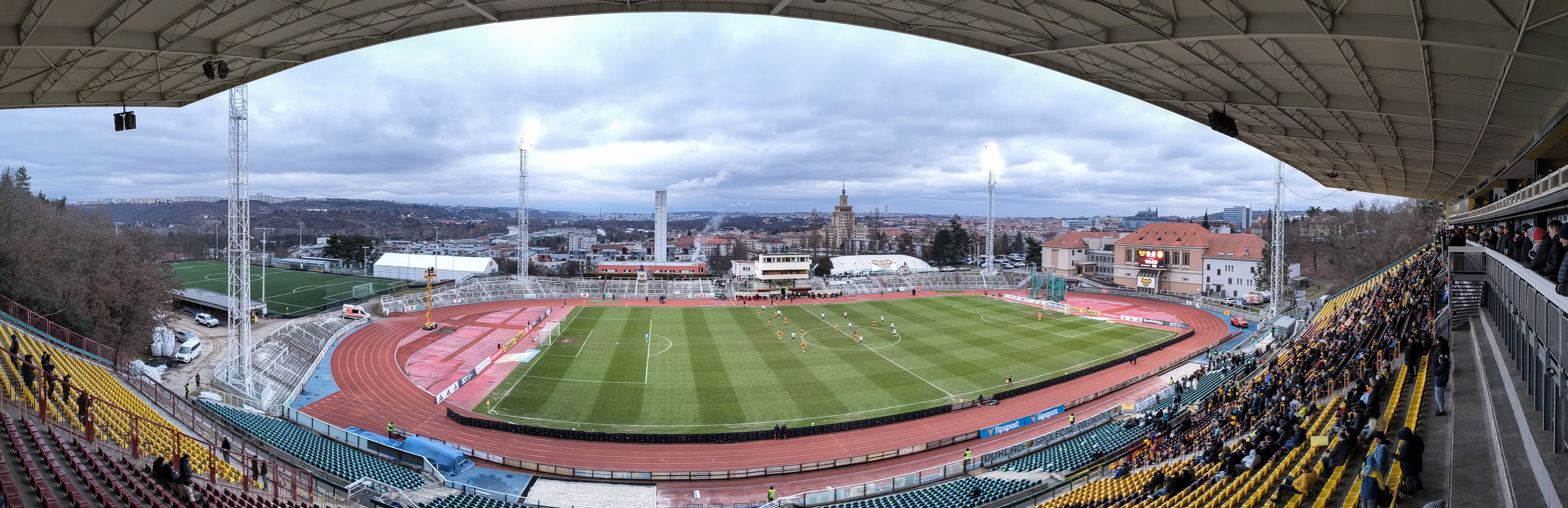 Stadion Juliska: FK Dukla Praha – FC Zlín