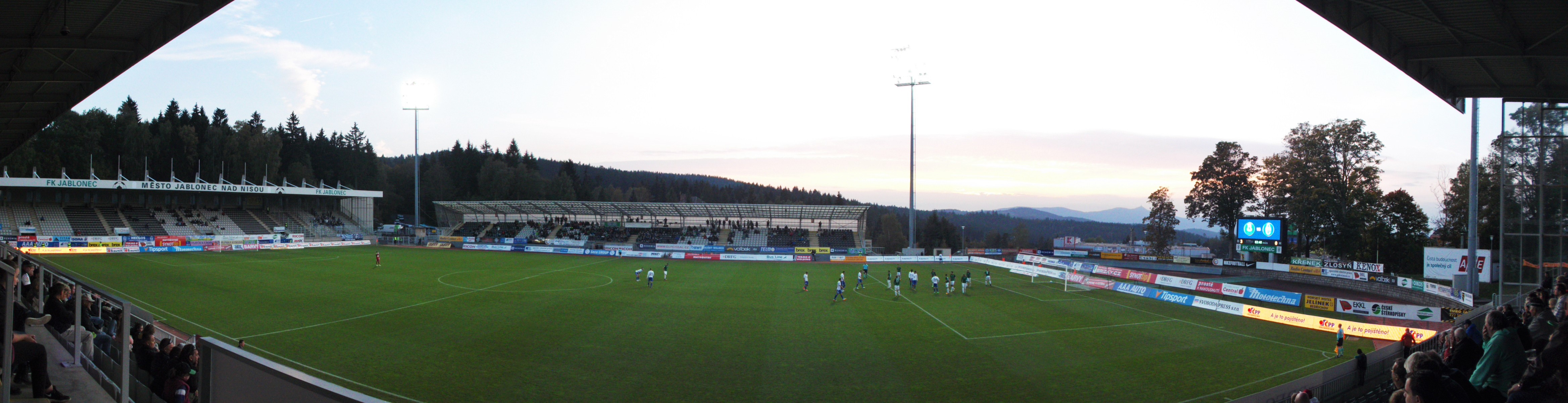 Stadion Střelnice: FK Jablonec – FK Mladá Boleslav