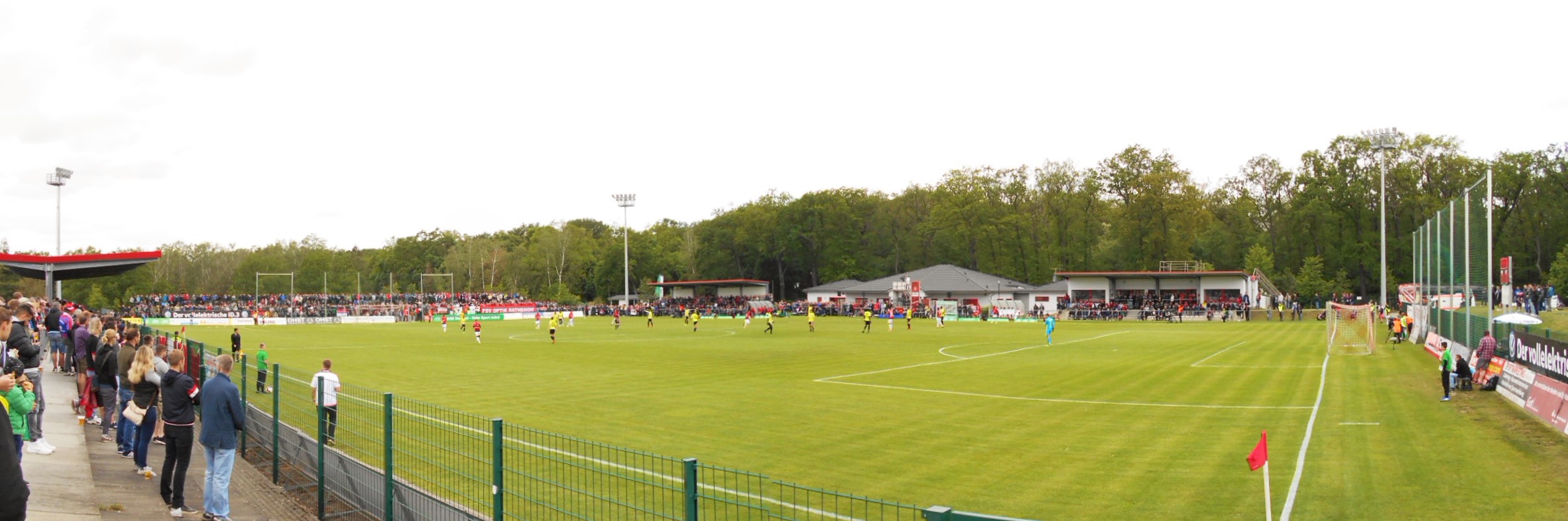 Stadion Vogelgesang: FSV Optik Rathenow – FC Energie Cottbus