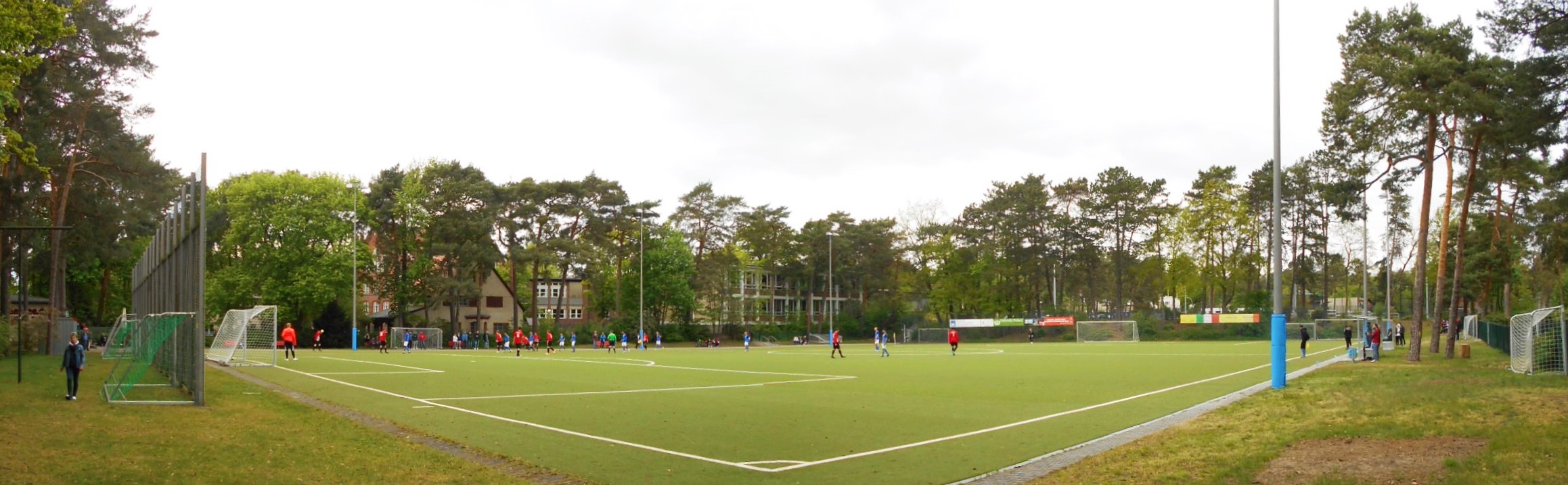 Stadion Wannsee: FV Wannsee – SG Blau-Weiß Friedrichshain