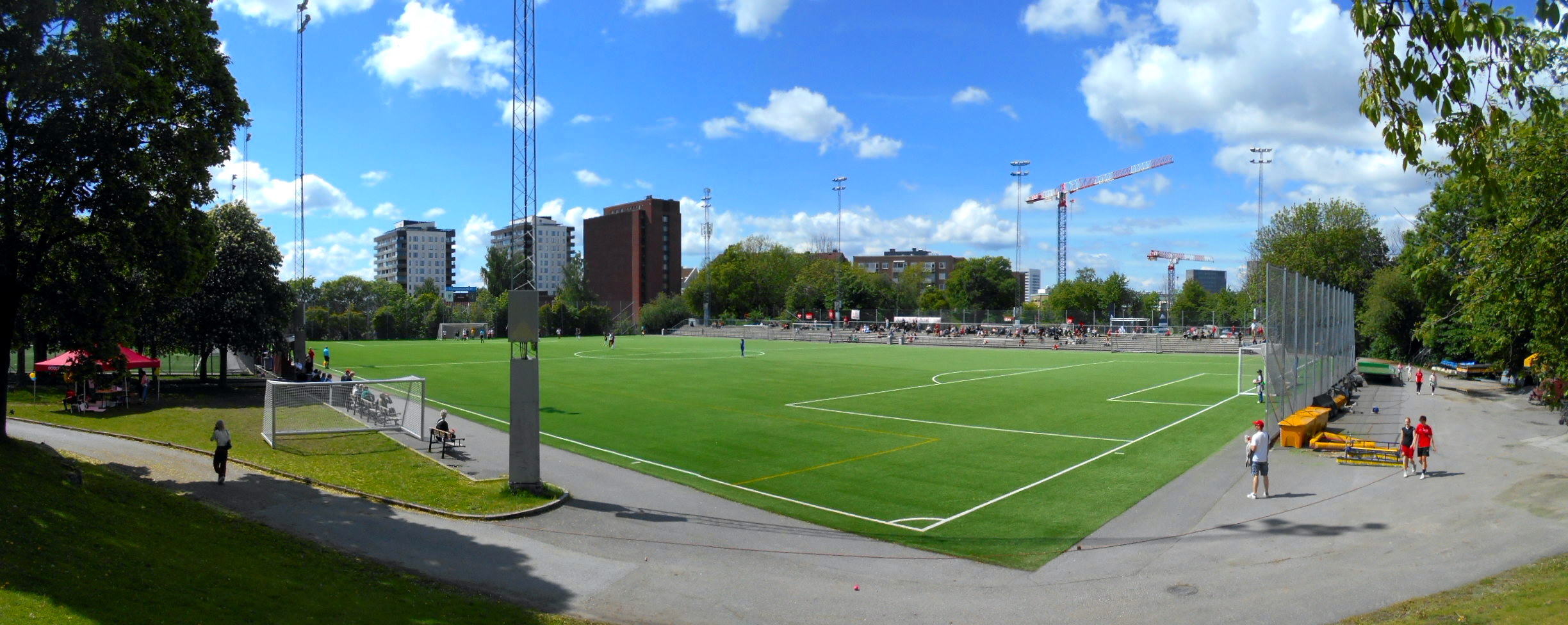 Stadshagens Idrottsplats: Karlbergs BK – Enskede IK