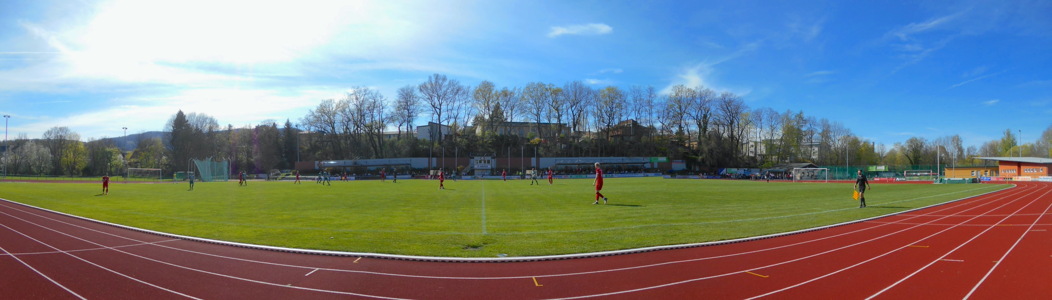 Städtisches Stadion An den Saalewiesen: FC Saalfeld – SpVgg Geratal