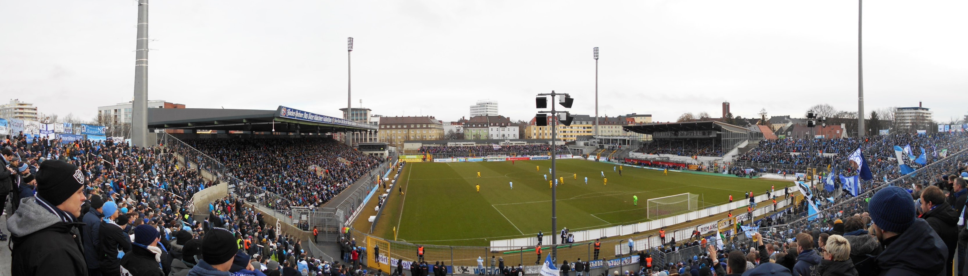 Städt. Stadion an der Grünwalder Straße: TSV 1860 München – VfL Osnabrück