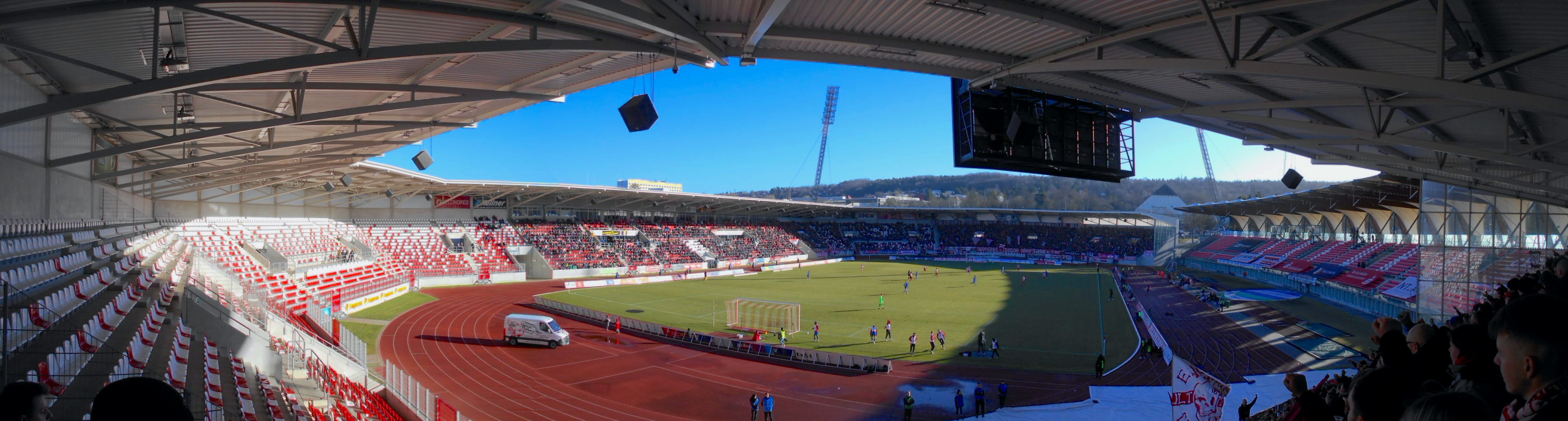 Steigerwaldstadion: FC Rot-Weiß Erfurt – FC Energie Cottbus