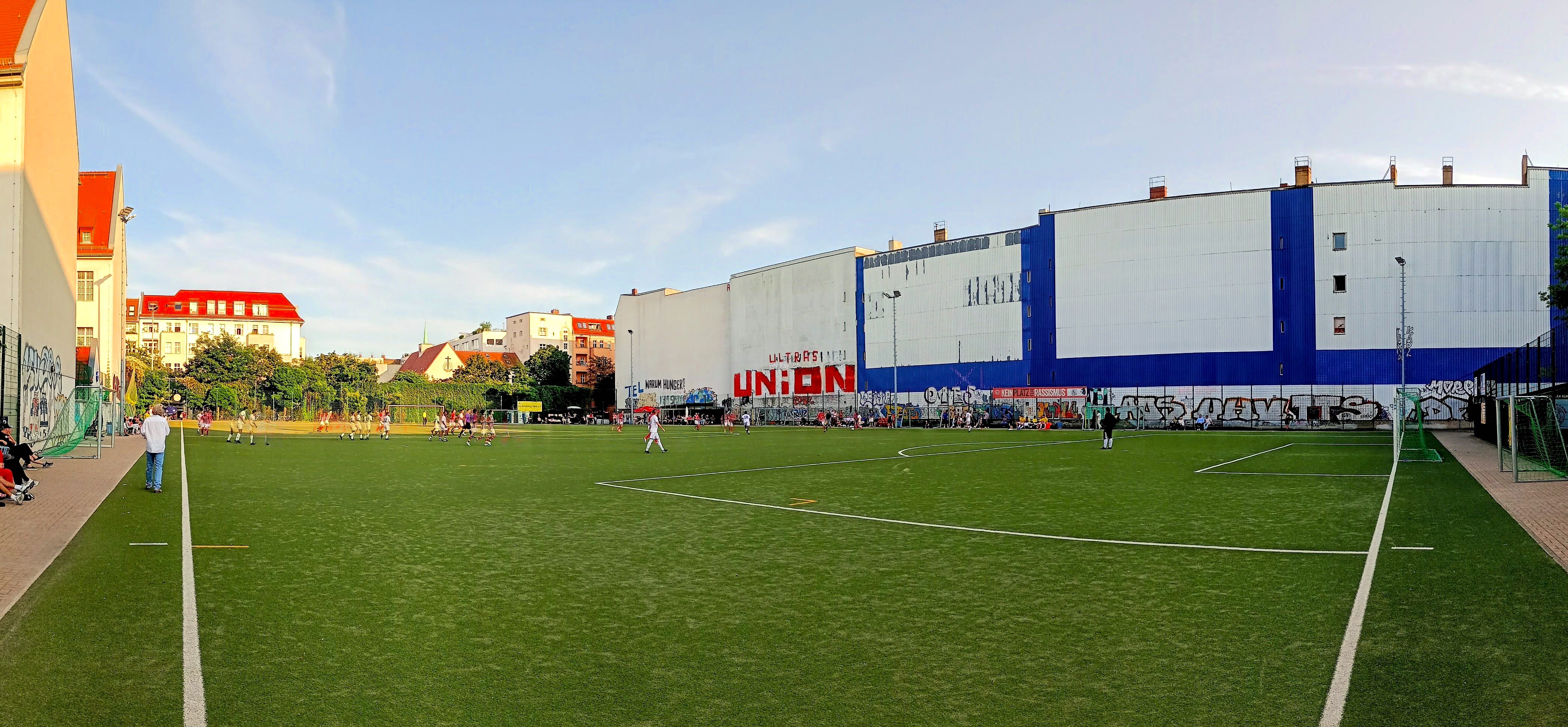 Tesch-Sportplatz: Berliner TSC – VfB Einheit zu Pankow
