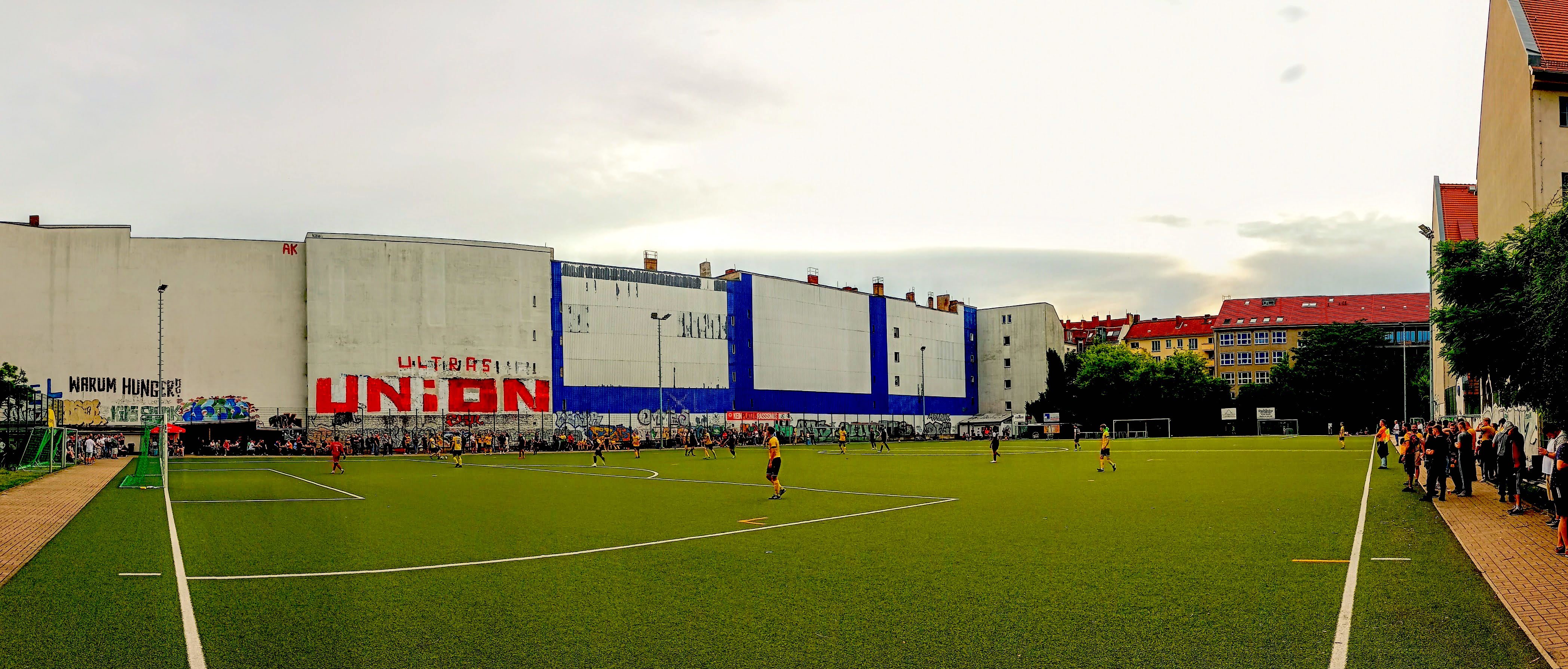 Tesch-Sportplatz: FSV Fortuna Pankow – SG Rotation Prenzlauer Berg