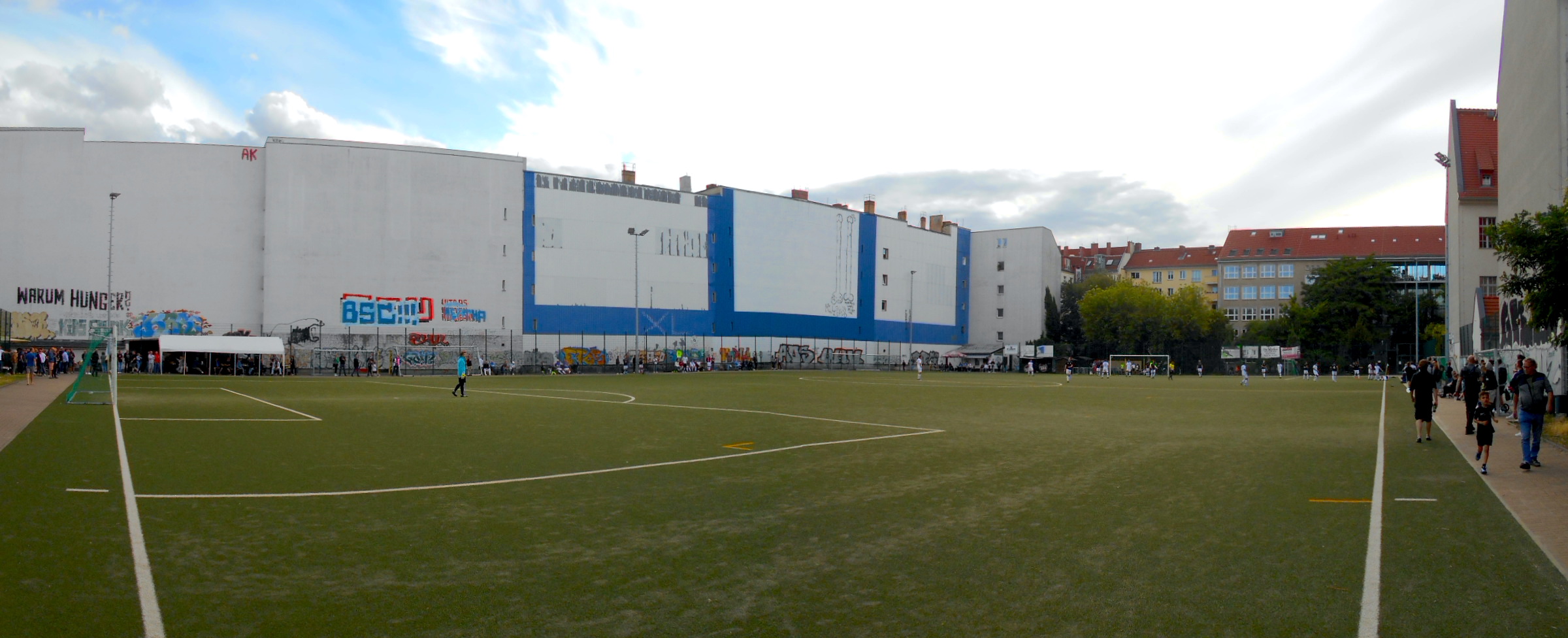 Tesch-Sportplatz: SG Rotation Prenzlauer Berg – SV Empor Berlin III