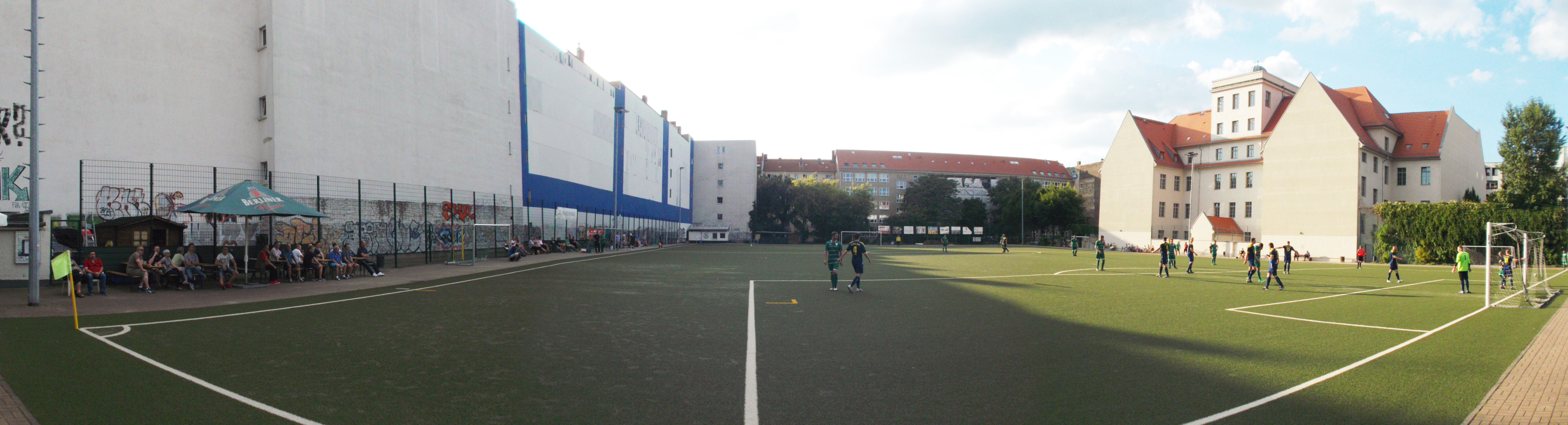 Tesch-Sportplatz: SV Blau-Gelb Berlin – Borussia Pankow