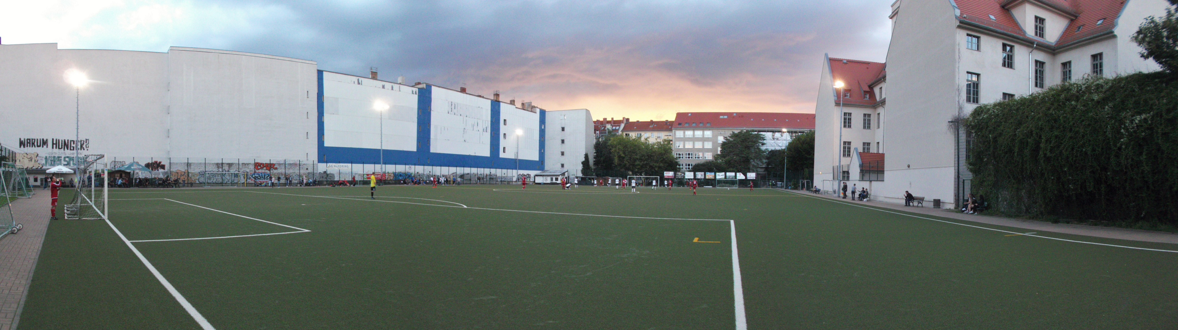 Tesch-Sportplatz: SV Buchholz – SG Blau-Weiß Buch