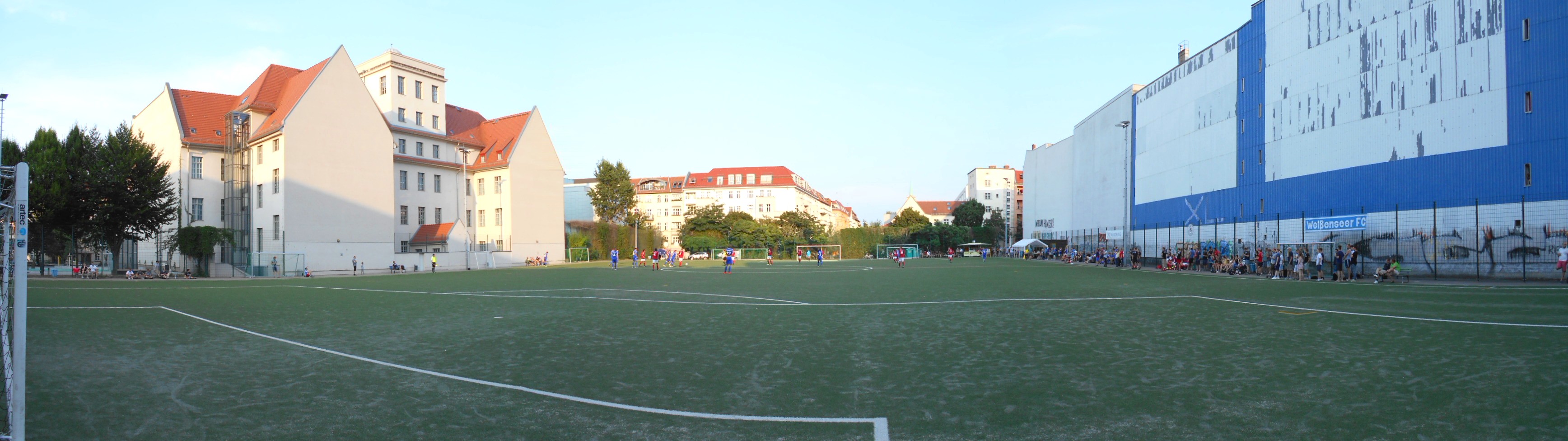 Tesch-Sportplatz: Weißenseer FC – Berliner TSC