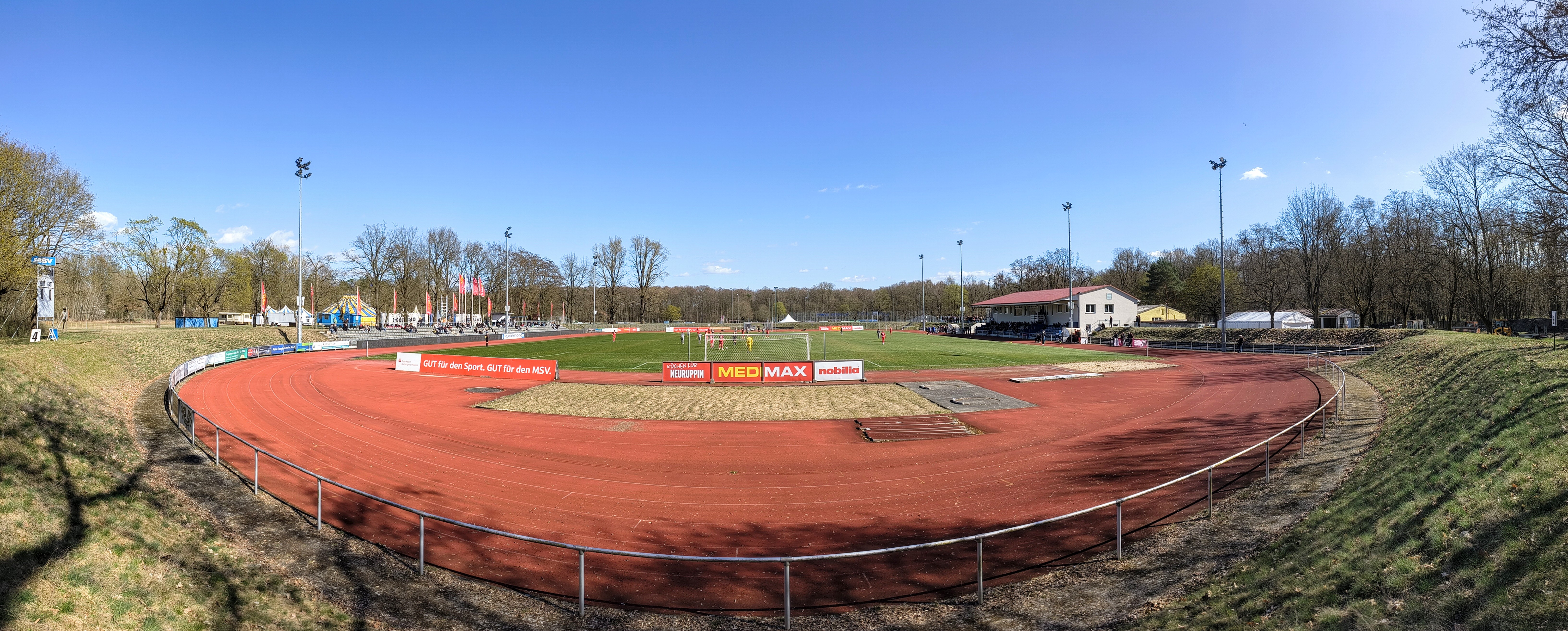 Volksparkstadion: Märkischer SV 1919 Neuruppin – BSC Preußen 07 Blankenfelde-Mahlow