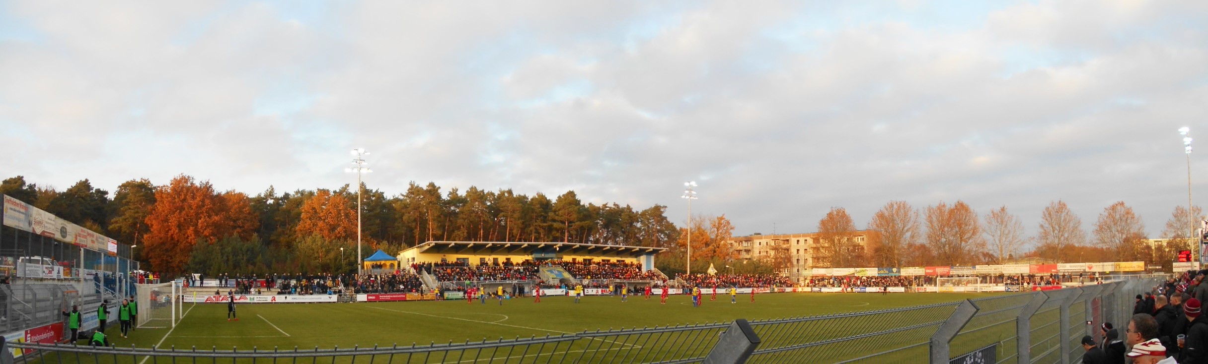 Werner-Seelenbinder-Stadion: FSV 63 Luckenwalde – FC Energie Cottbus