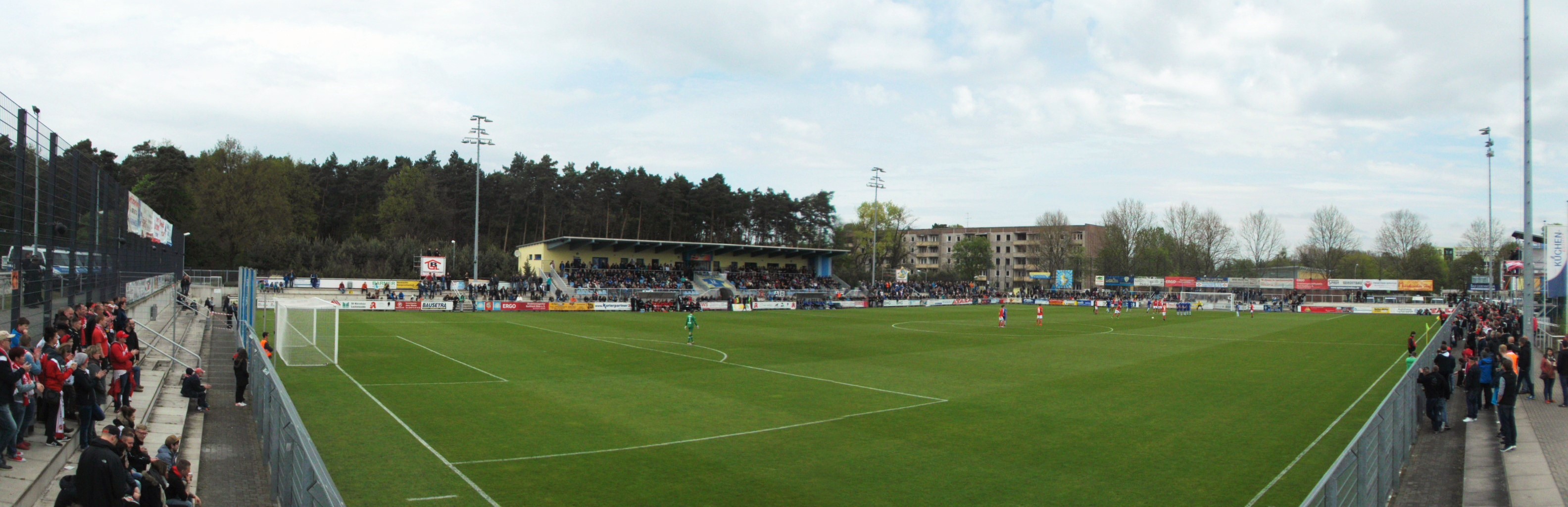 Werner-Seelenbinder-Stadion: FSV Luckenwalde – FC Energie Cottbus