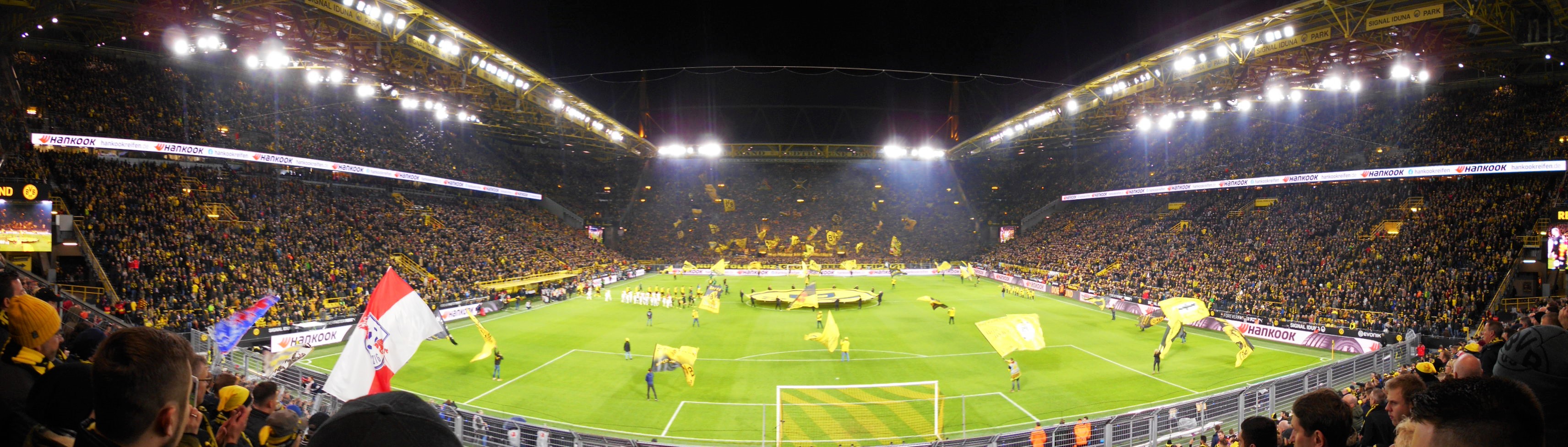 Westfalenstadion: BV Borussia 09 Dortmund – Rasenballsport Leipzig